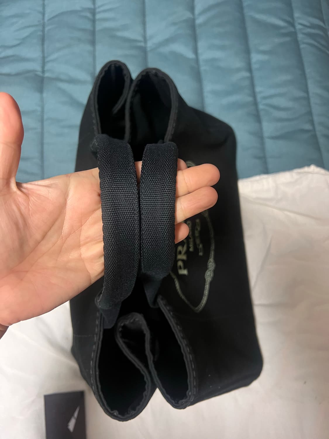 프라다 카나파 네로 라지 상품이미지3