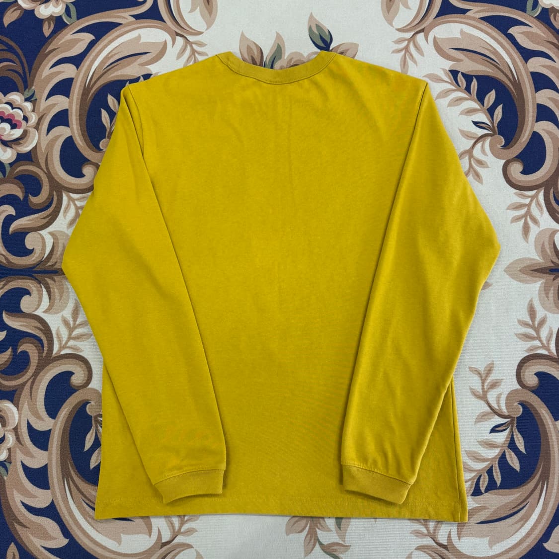 (M)스노우피크 smowpeak 원포켓 롱슬리브 긴팔 티셔츠(머스타드) 상품이미지4