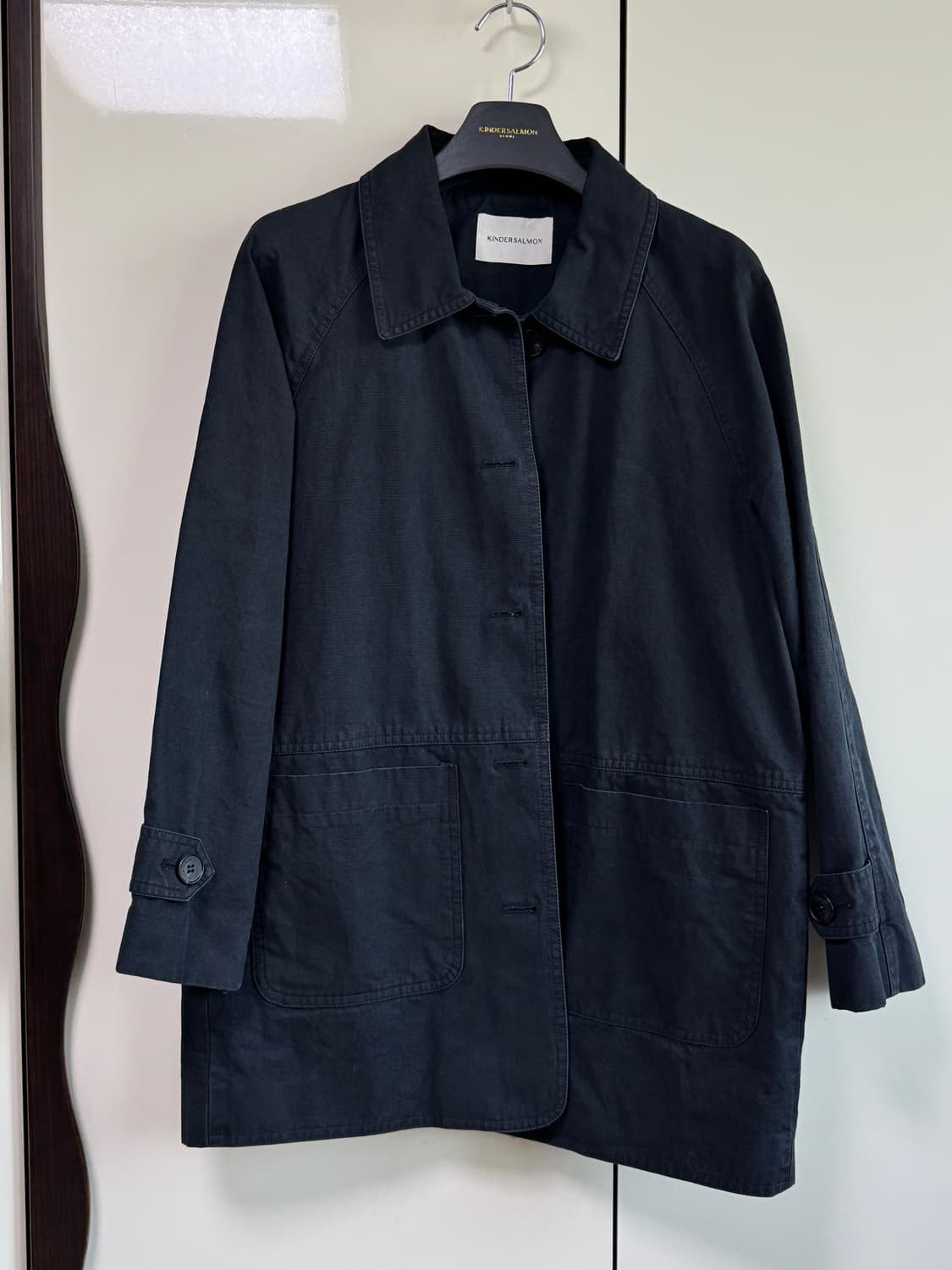 킨더살몬 Adagio Raglan Coat Dark Navy 상품이미지3