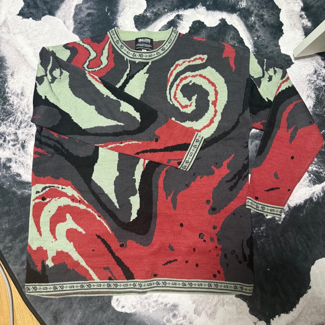 어널로이드 니트 상의 L 상품이미지2