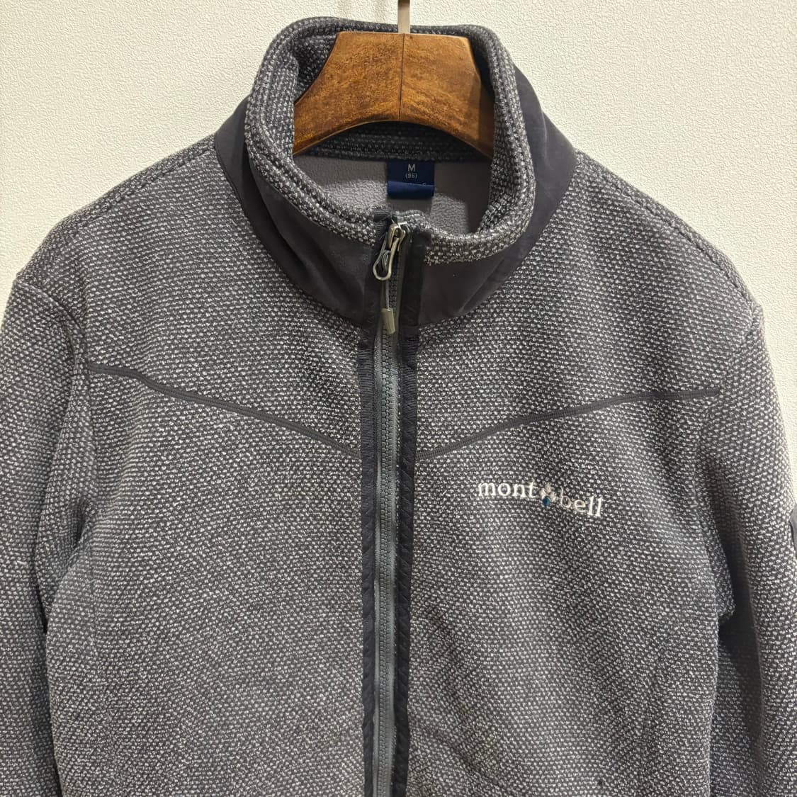 몽벨 클리마플리스 집업 M(95) 회색 상품이미지2