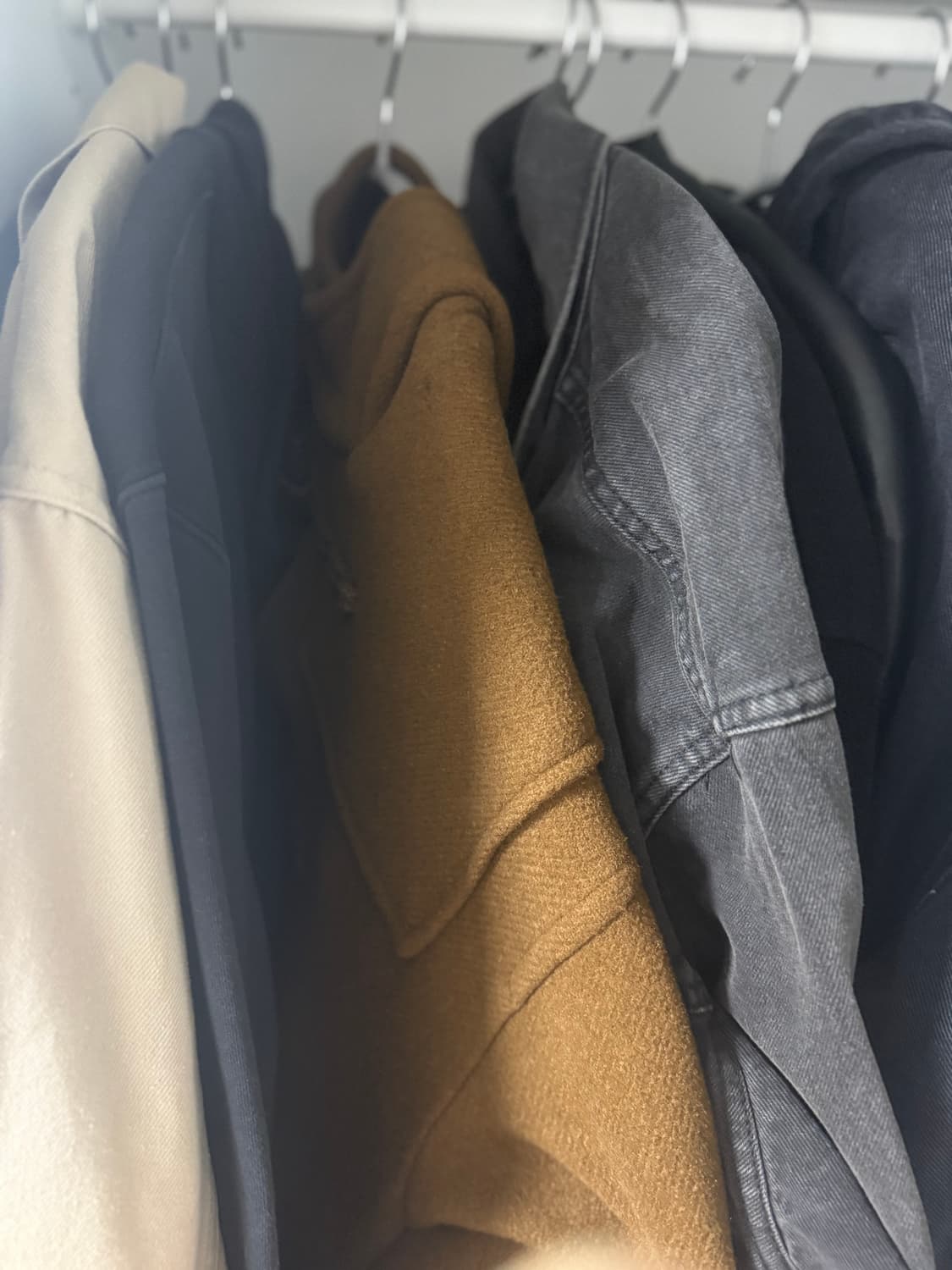 유니클로 브라운 떡볶이 코트 XL 상품이미지6