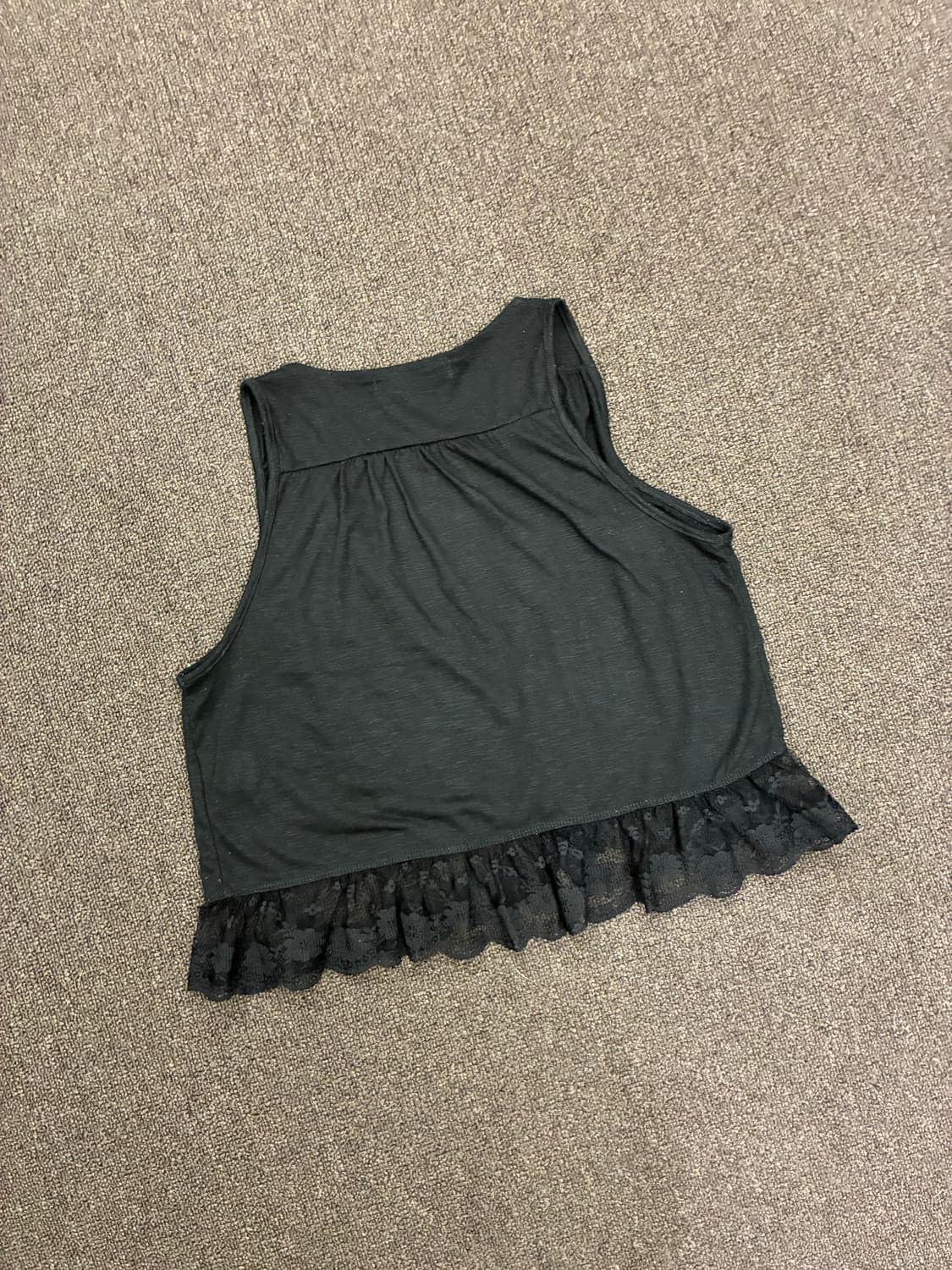 M)Japanese vintage 여성 레이스 디테일 베스트 상품이미지6