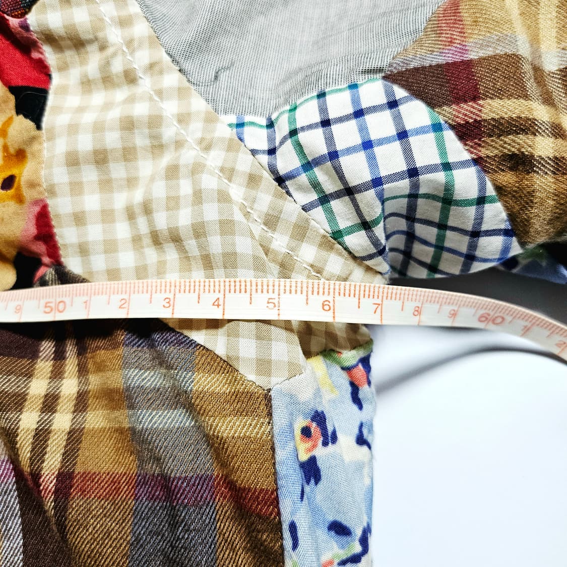 [여성M][폴로 랄프로렌] 패치워크 퀼티드 블루종 점퍼 멀티컬러# 상품이미지8