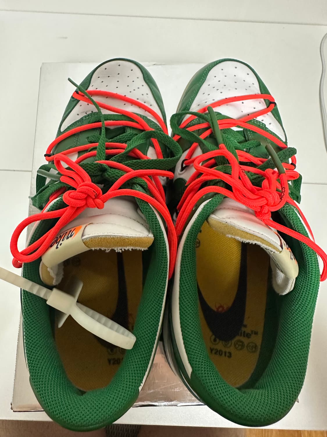 나이키 오프화이트 덩크 그린 상품이미지2