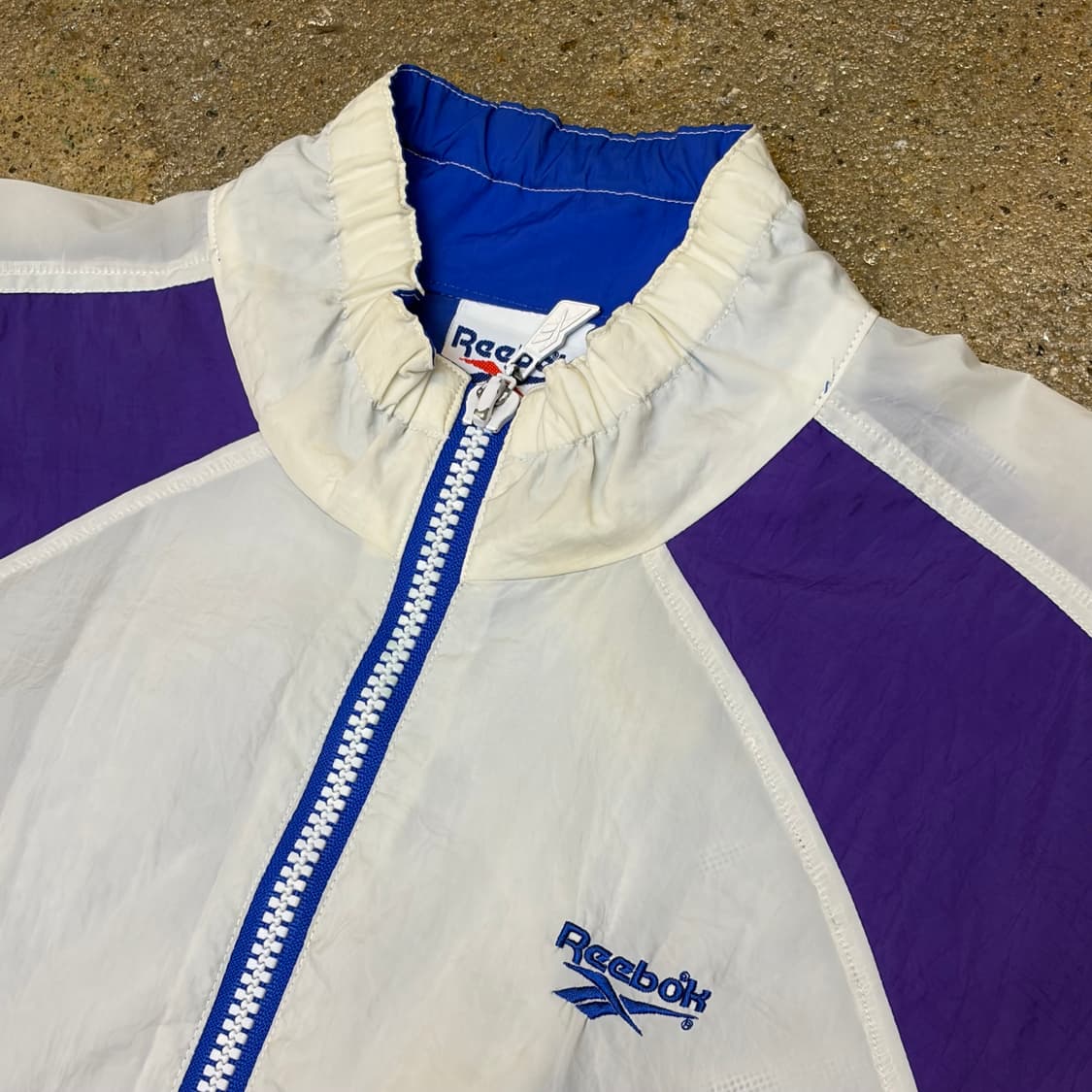 레어 90s 미국 빈티지 리복 바람막이 상품이미지4