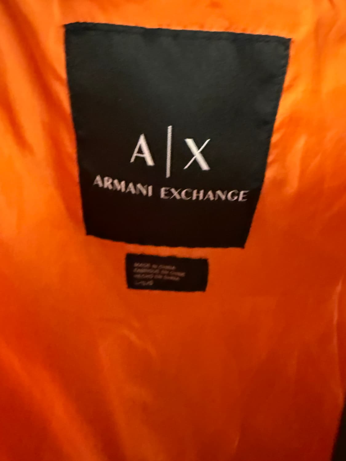 아르마니 익스체인지 카모 후드 패딩 조끼 상품이미지4