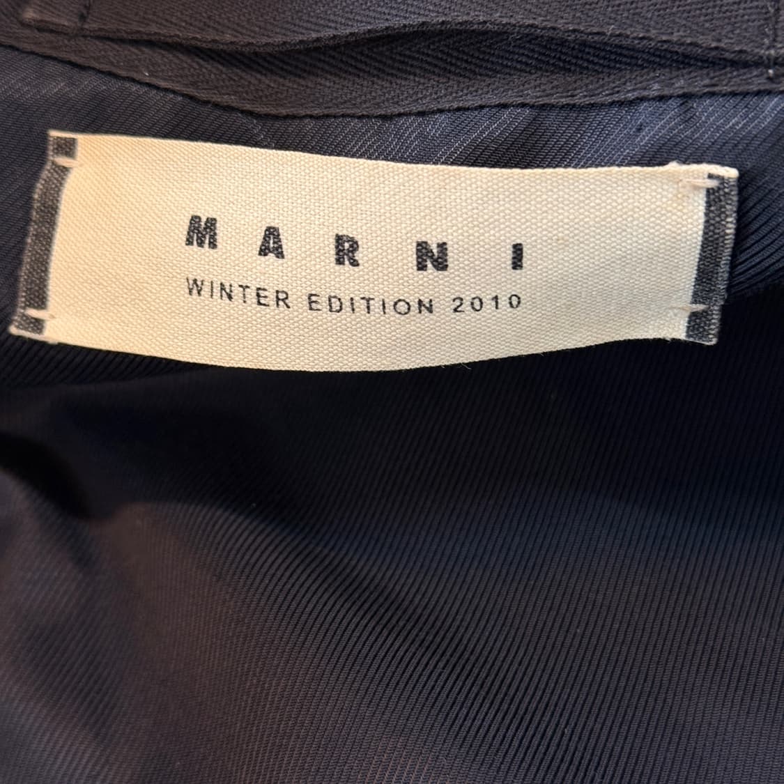 2010 마르니 포르투갈 생산 하프 코트 베이스 자켓  상품이미지8