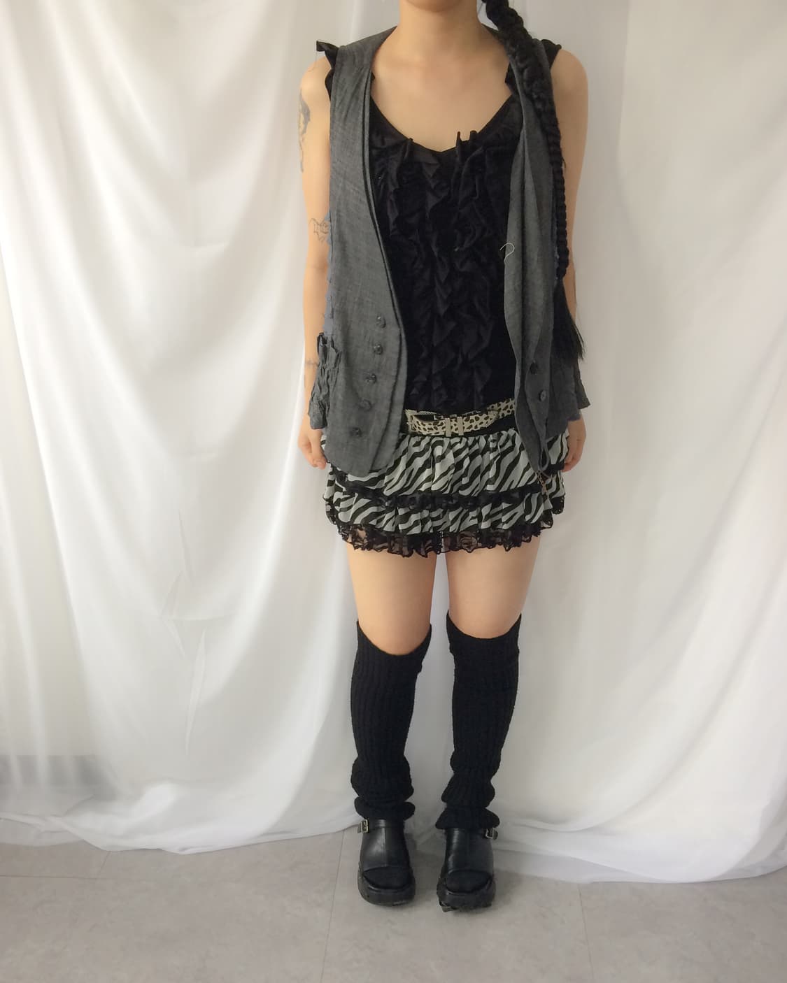 frill point sleeveless 상품이미지5