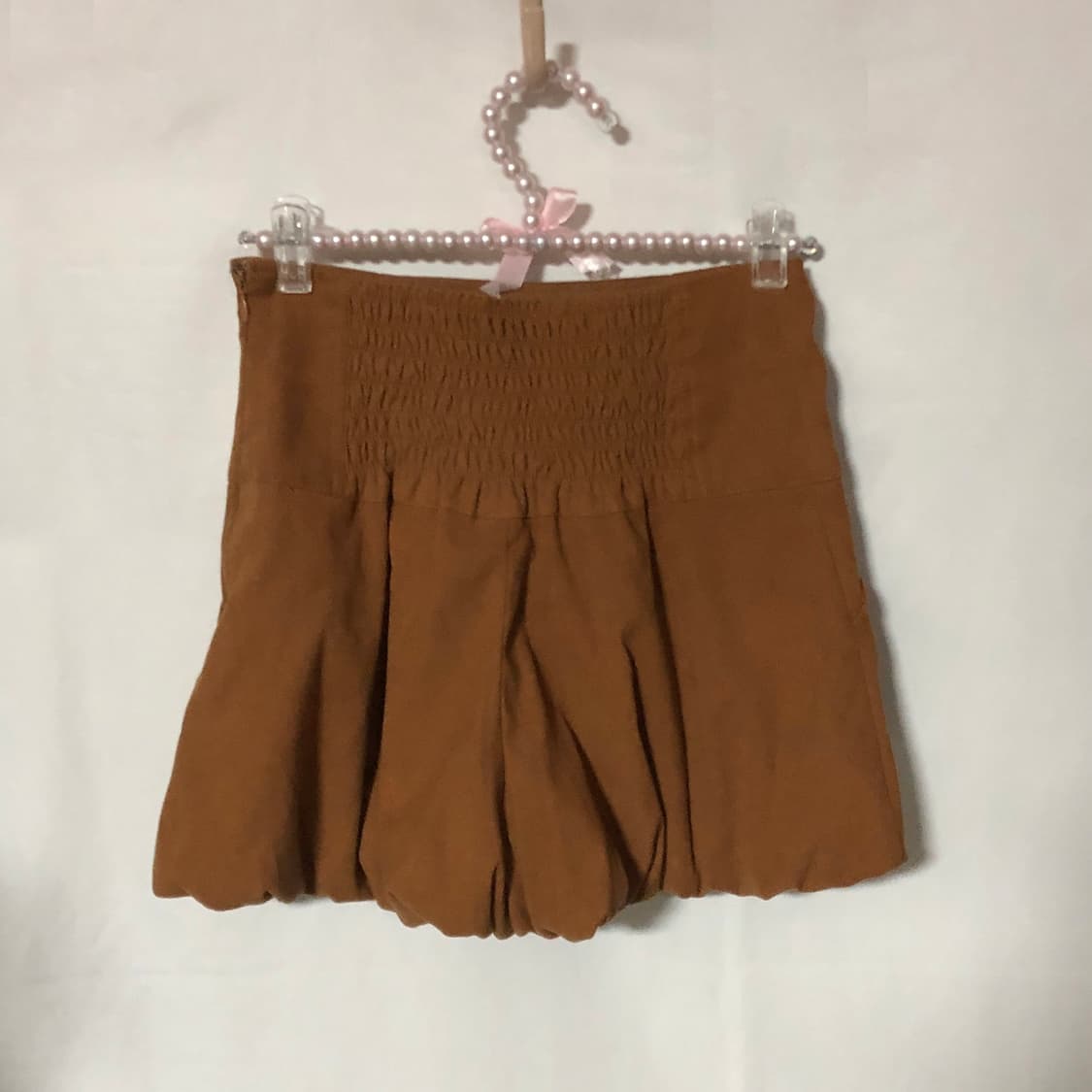 벌룬 큐롯 팬츠  브라운 상품이미지7