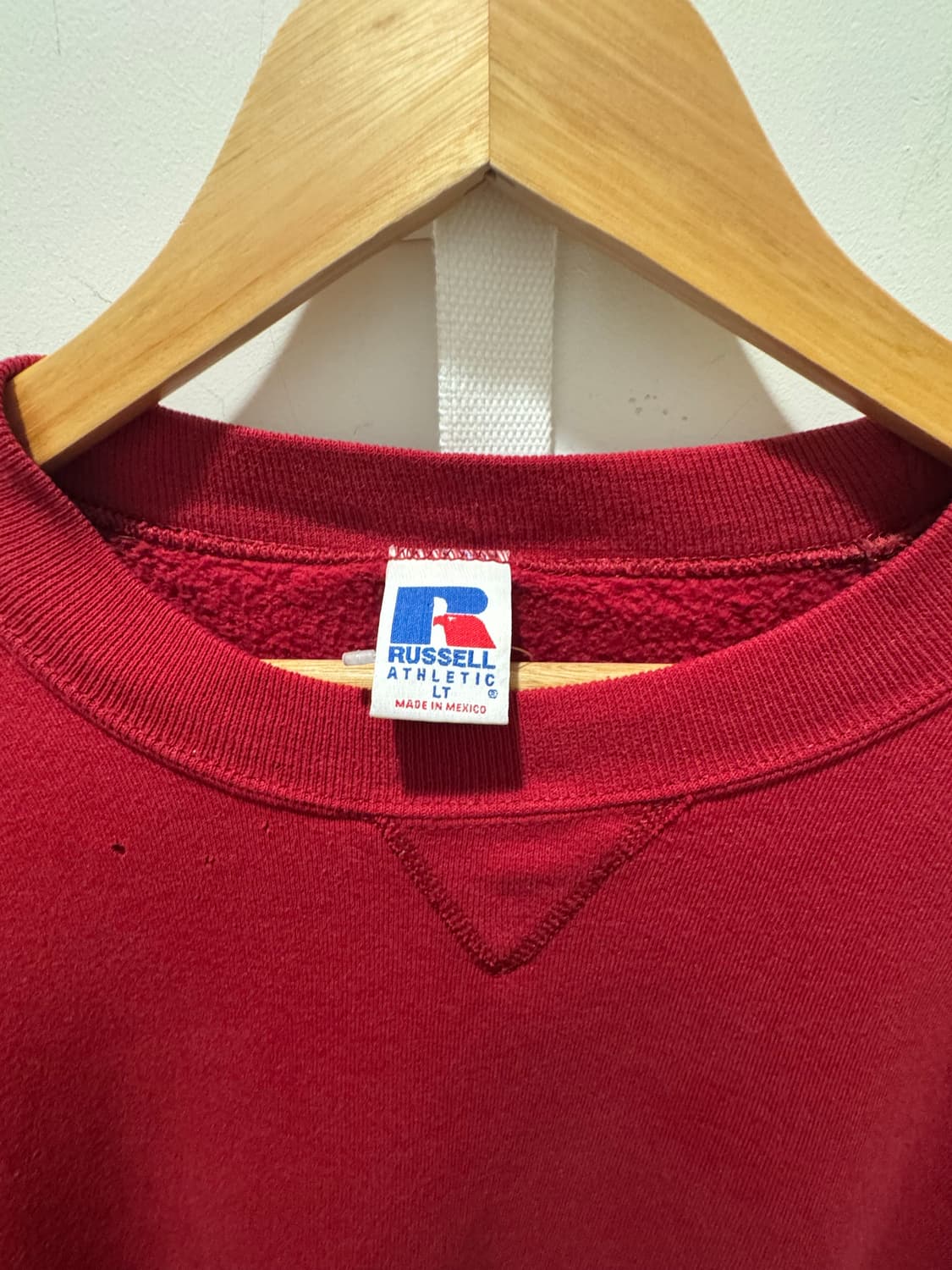 러셀 애슬레틱 스웻셔츠 레드 L 상품이미지3