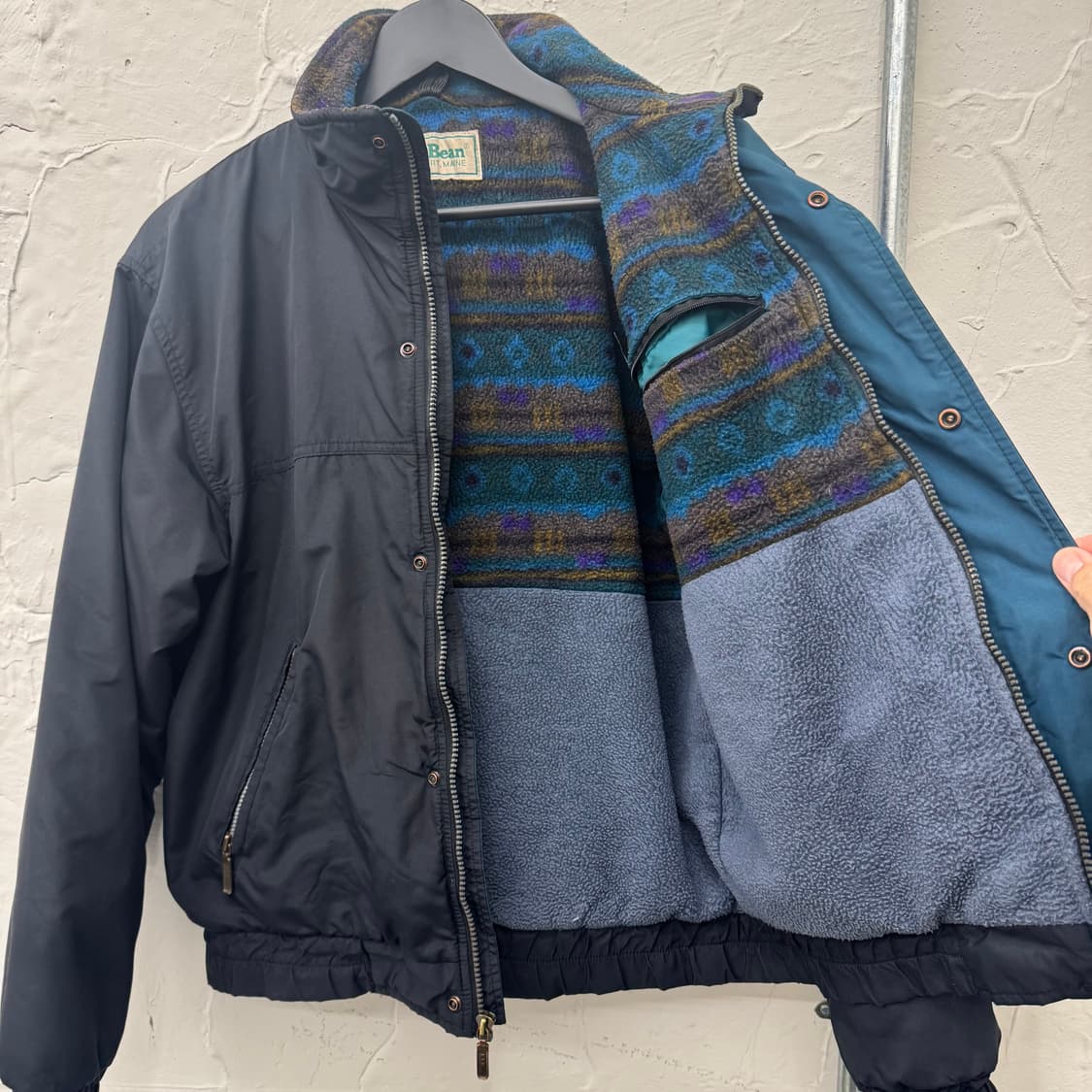 80s 엘엘빈 웜업자켓  상품이미지2