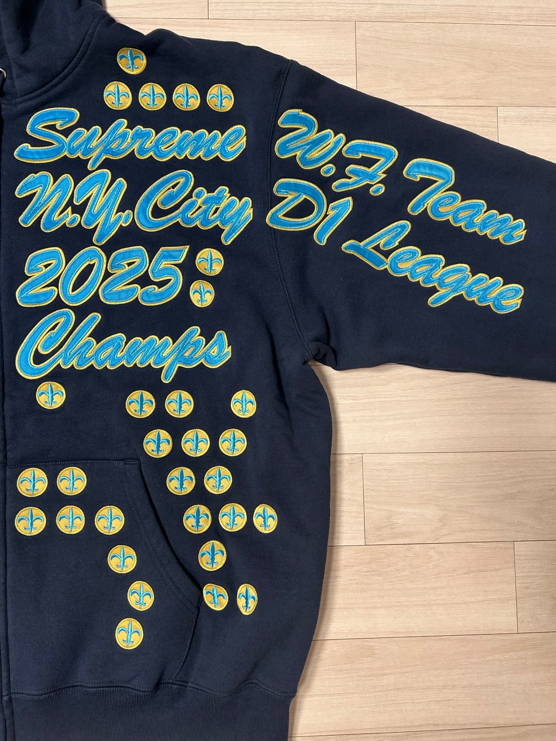 (2XL) 슈프림 리그챔스 후드집업 25fw 상품이미지5