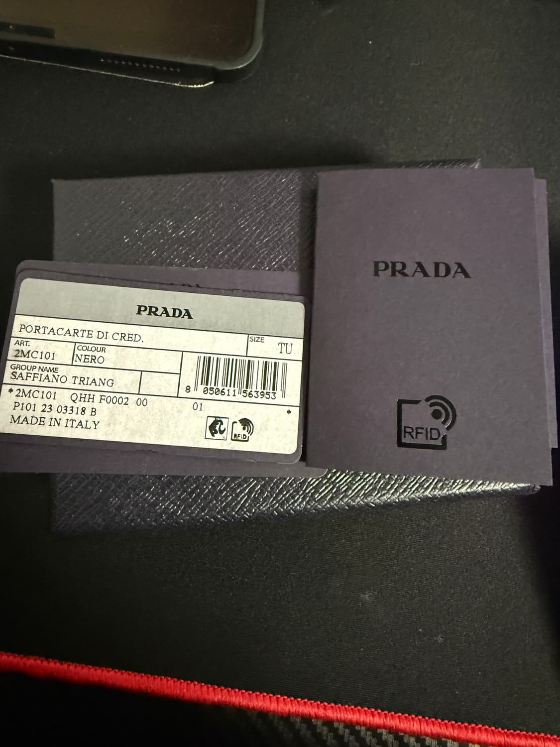 프라다 사피아노 오거나이저 카드지갑 상품이미지7