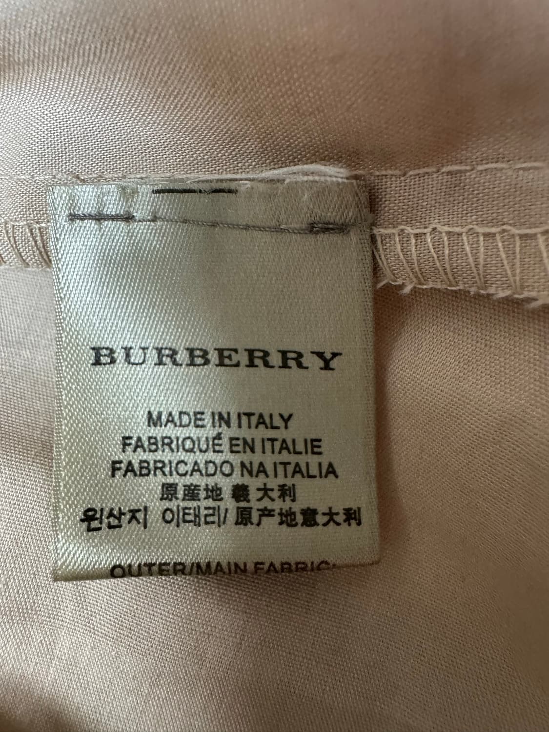 빈트지 버버리 원피스 L 상품이미지6