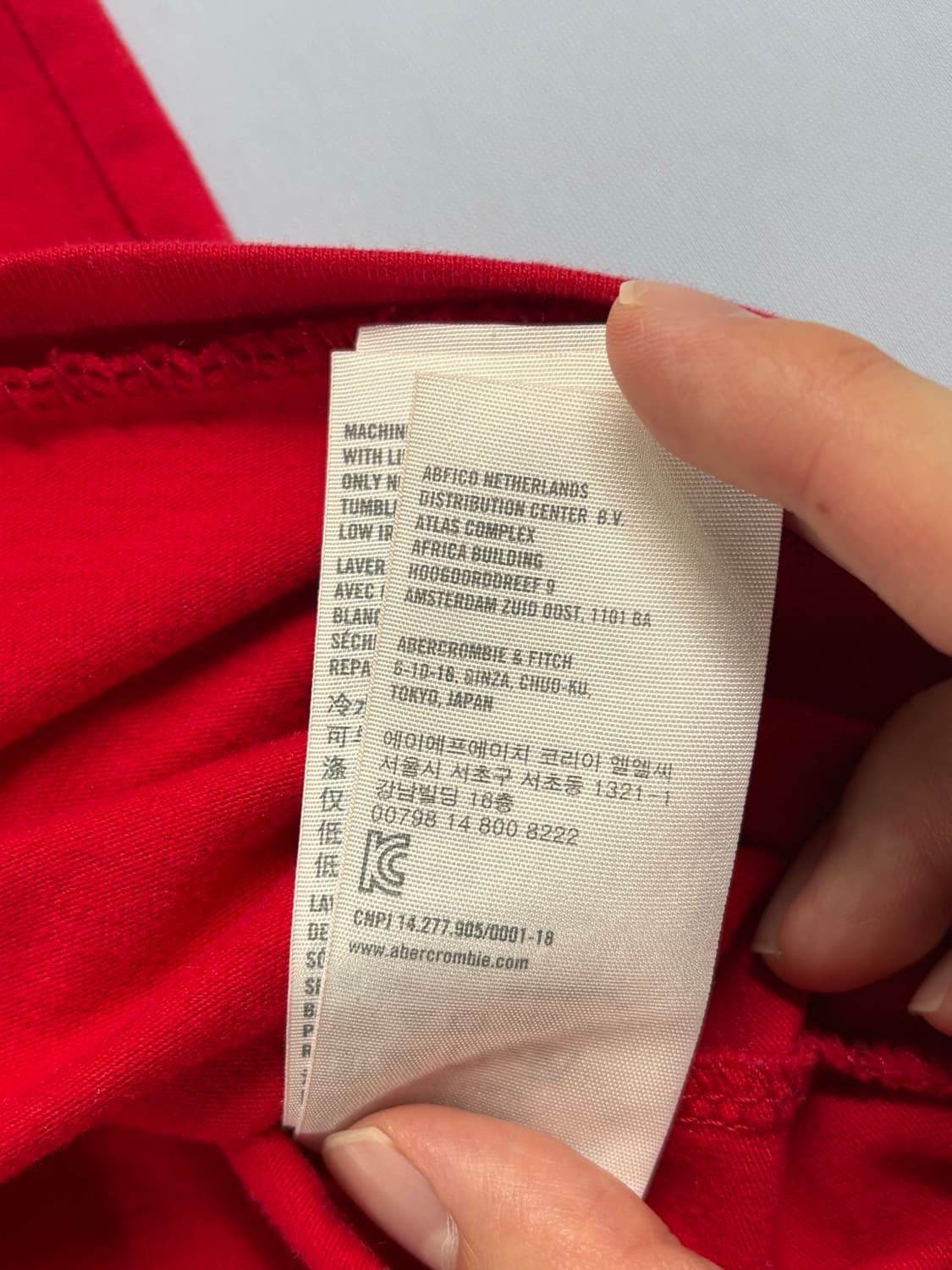 아베크롬비 반팔 티셔츠 상품이미지5