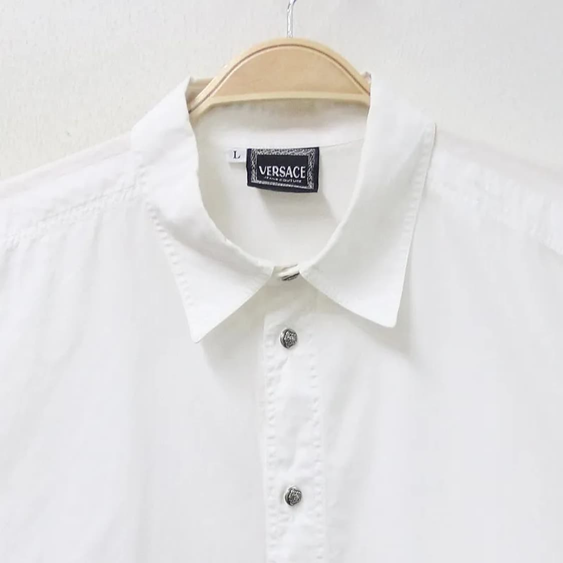 베르사체 자수 반팔 셔츠 66456 상품이미지4