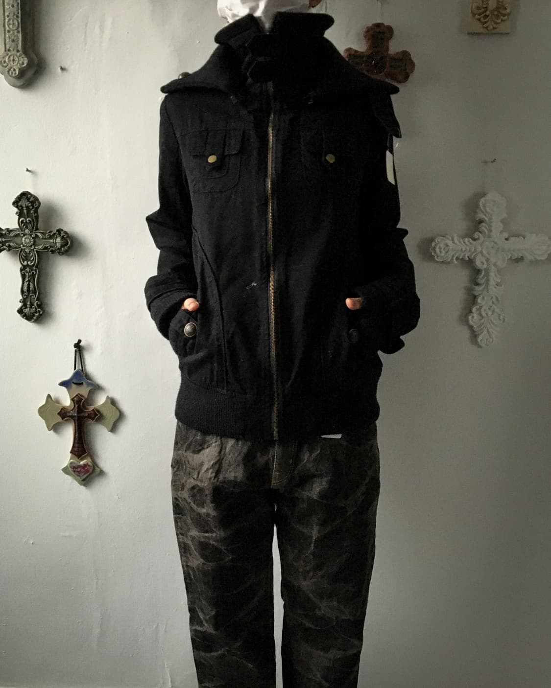 High neck jacket 상품이미지1