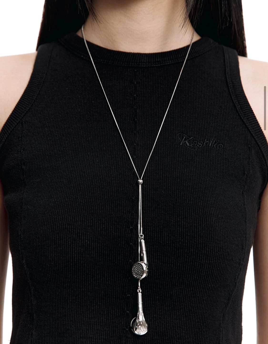 카시코 x 센티멍 슬라이드 이어폰 네클리스 상품이미지1