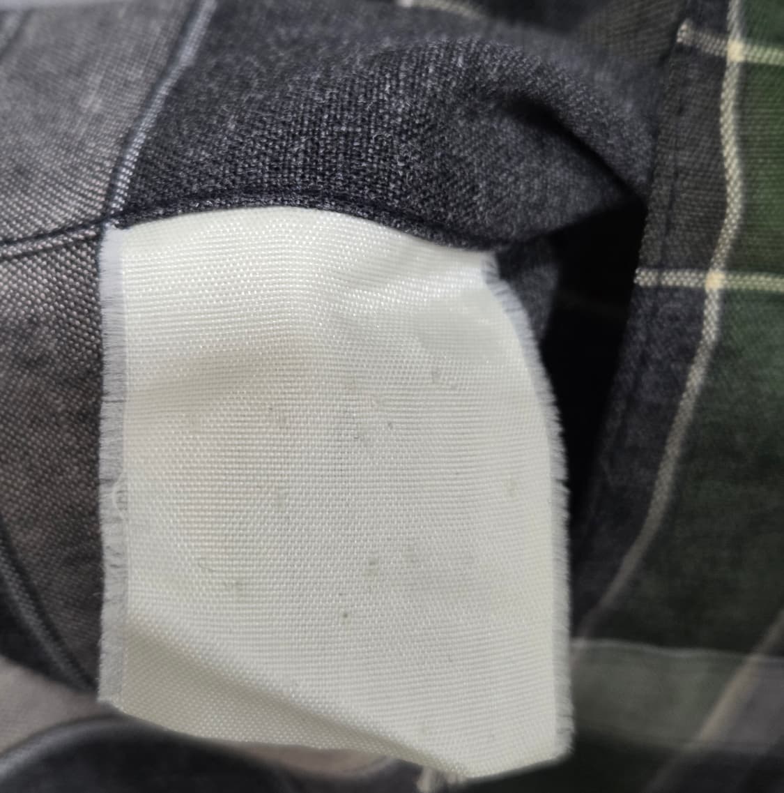 입생로랑 린넨 반팔 체크셔츠 105 상품이미지4