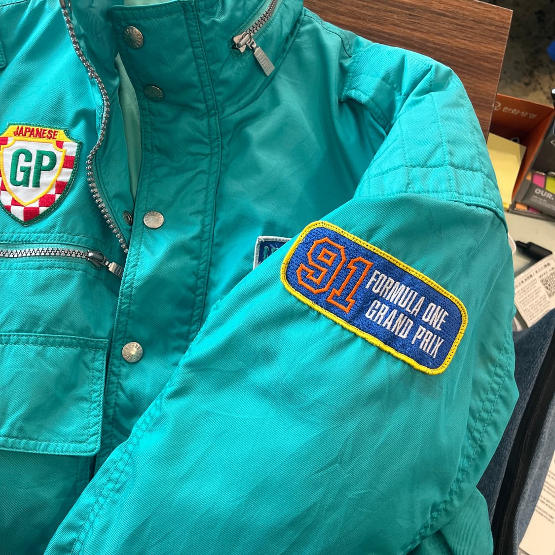 Leyton house  F1 레이싱 자켓 상품이미지5