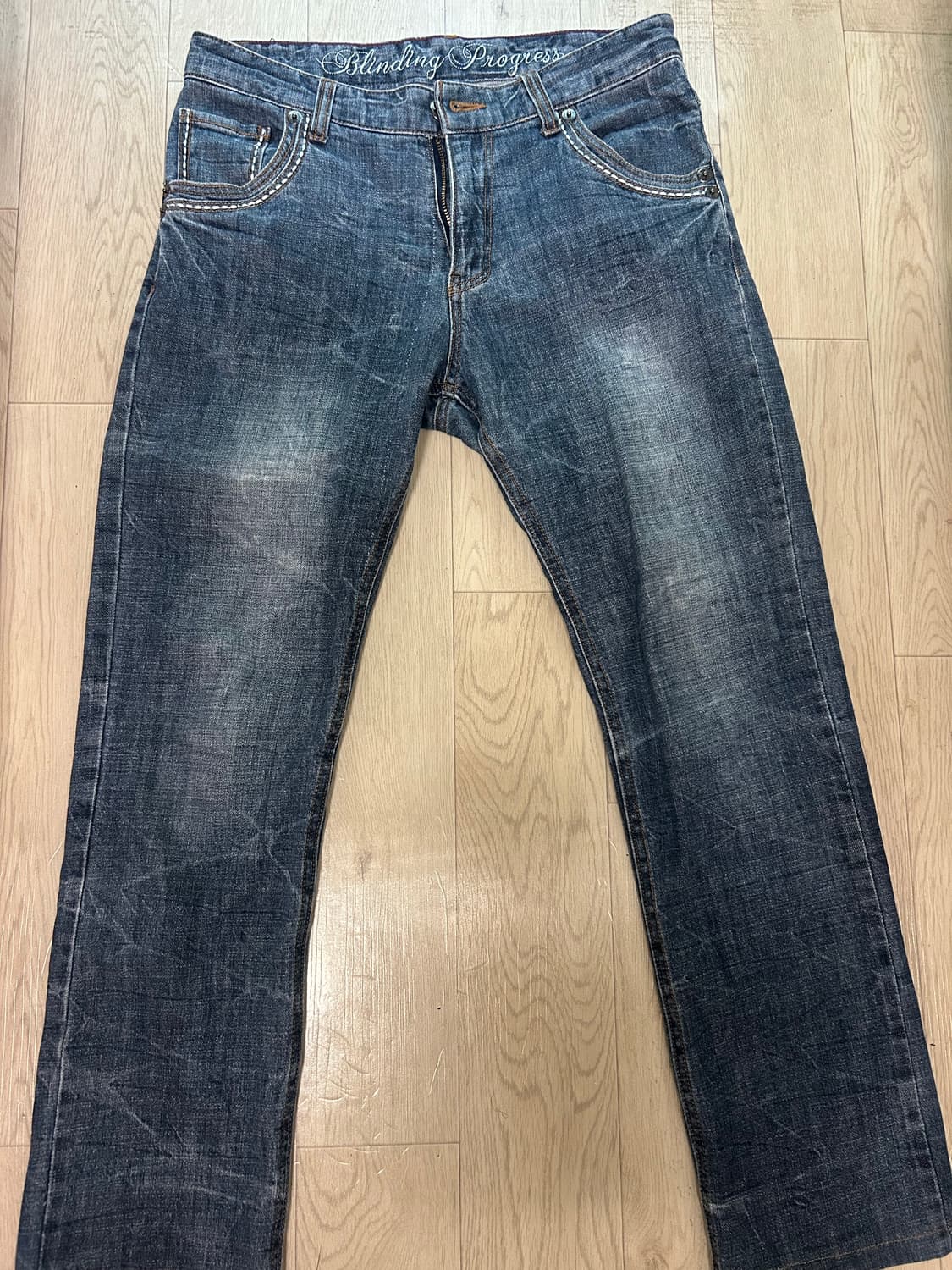 빈티지 워싱 청바지 상품이미지1