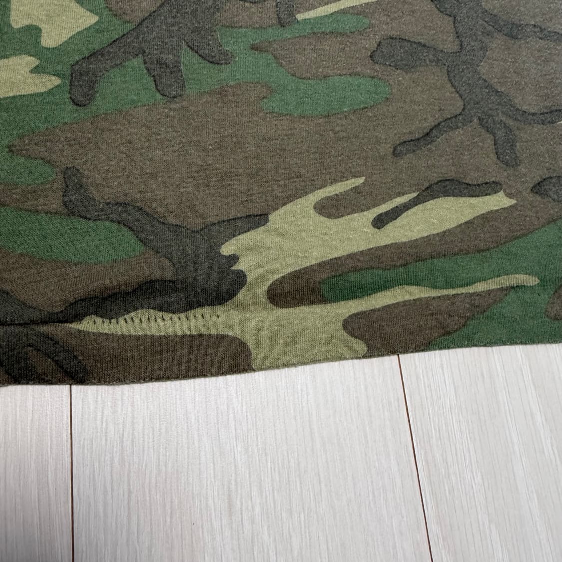 90s Vintage Greenwood Camo T Shirt 상품이미지7