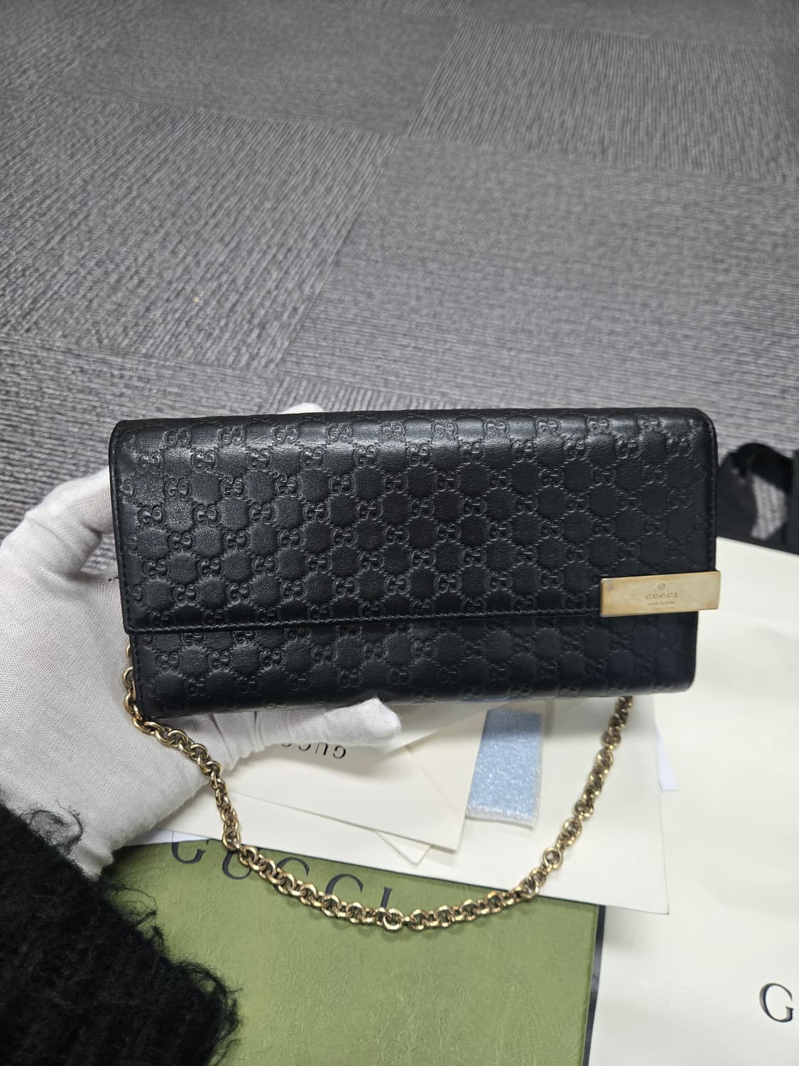 [특가][정품] 구찌 시마 미니 체인백 상품이미지1