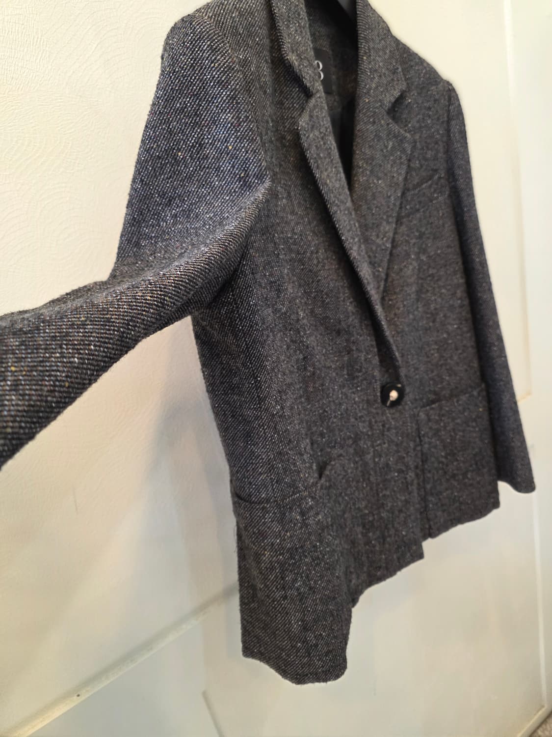 도호 헤링본 싱글 버튼 자켓 상품이미지4