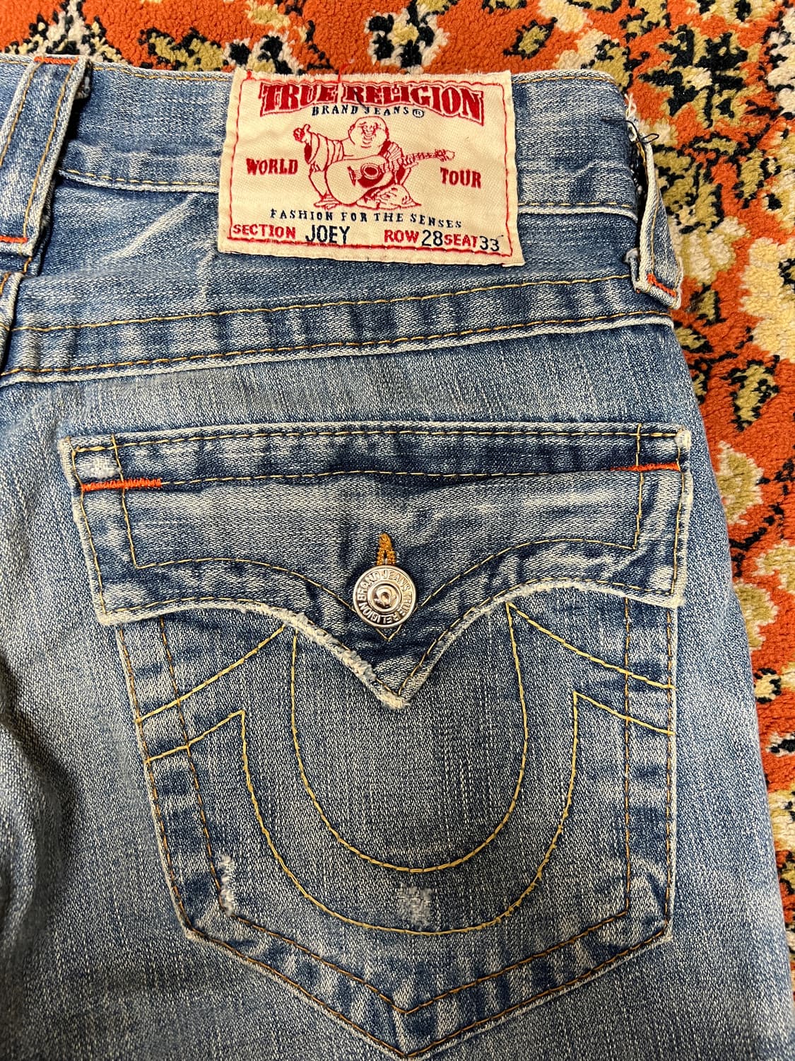 [28] True Religion 트루릴리전 빈티지 조이 부츠컷 데님팬츠 상품이미지4