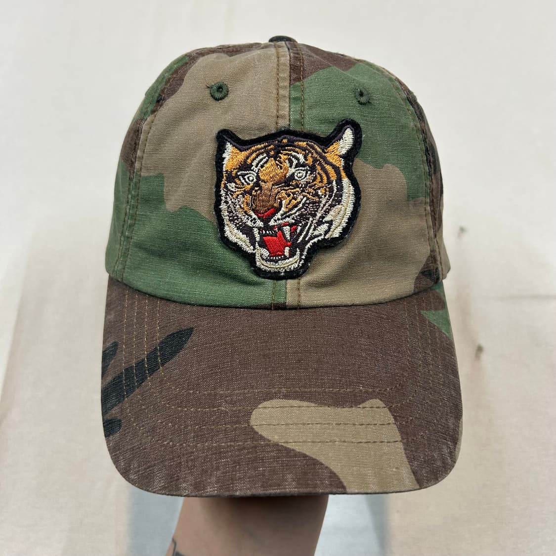 폴로 랄프로렌 타이거 패치 포니로고 카모 볼캡 모자 상품이미지2