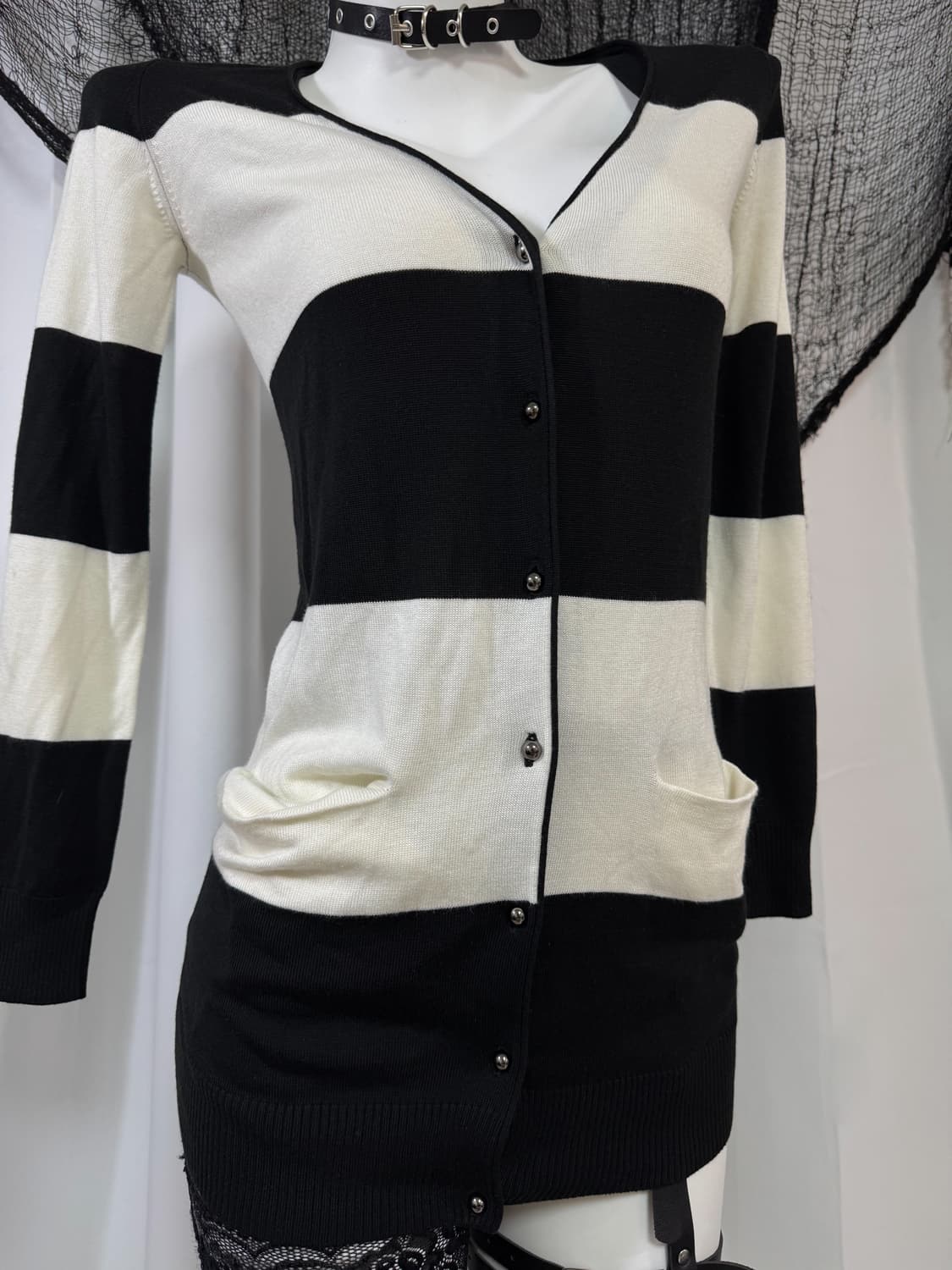 stripe cardigan 상품이미지2