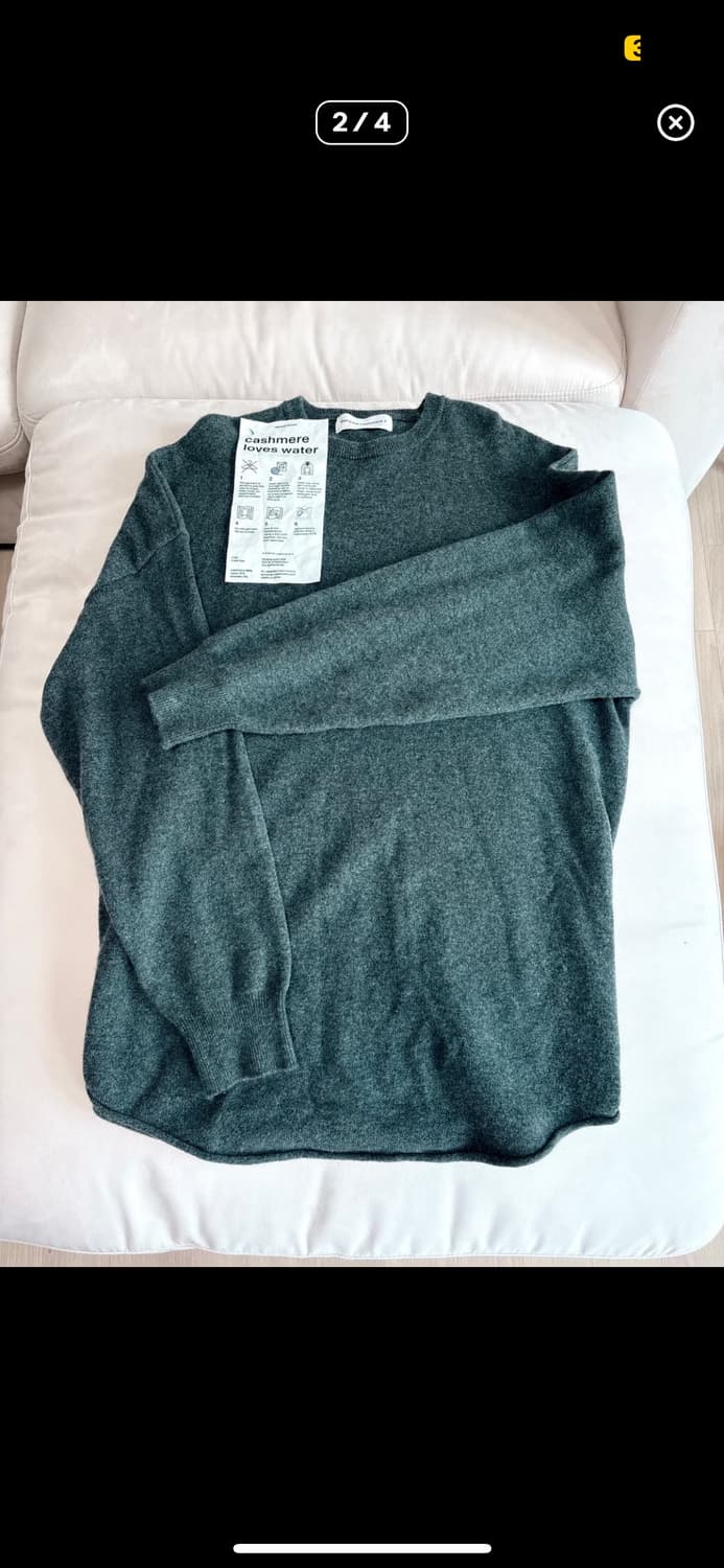 extreme cashmere n53 felt 캐시미어 니트 스웨터 상품이미지3