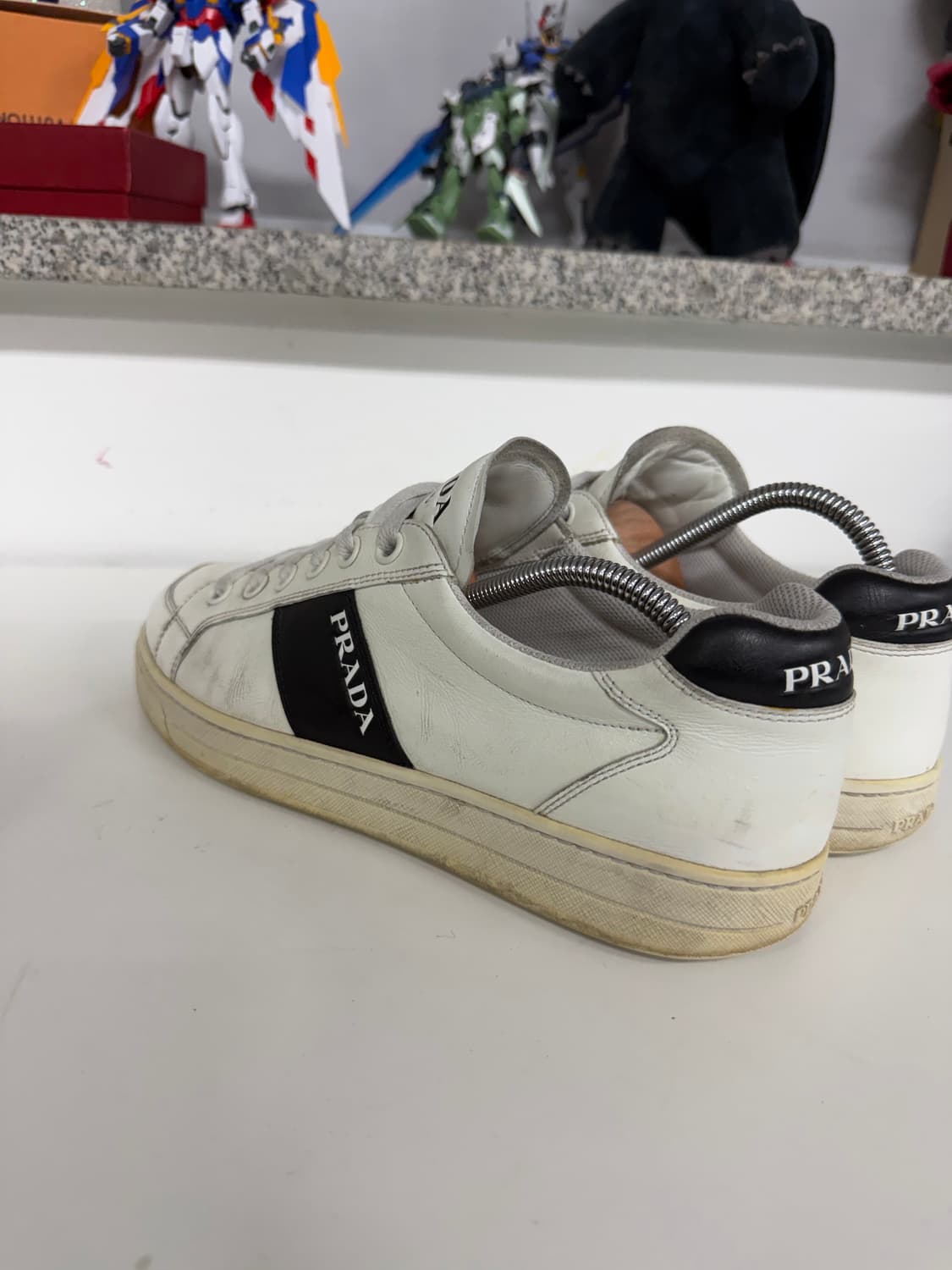 정품) 프라다 남성 밀라노 스니커즈 7 상품이미지6