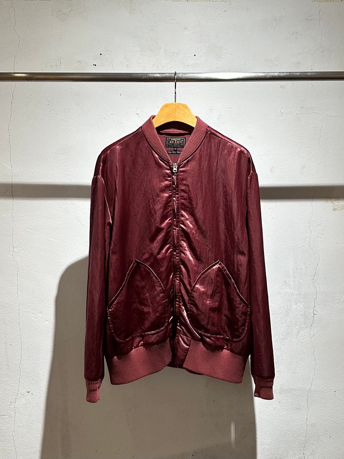 Beams Plus Nylon Satin Sports Blouson 상품이미지1