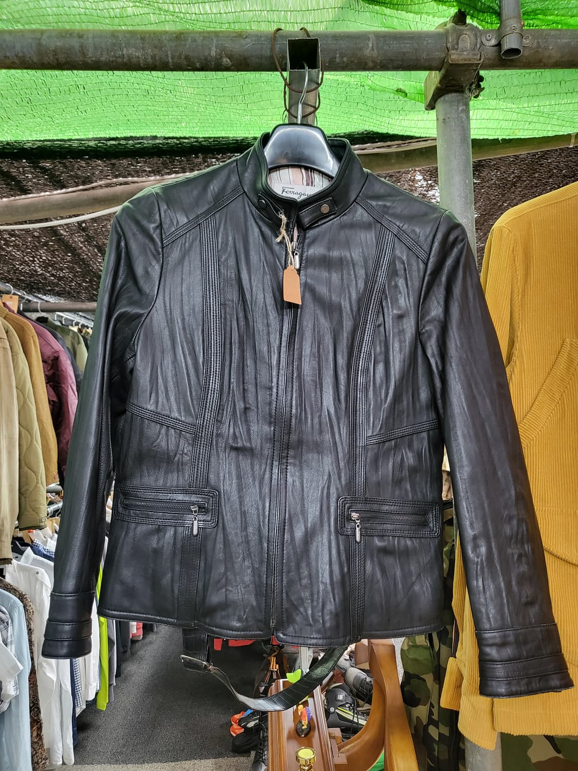 페레가모 여성 가죽자켓 (44) 상품이미지1