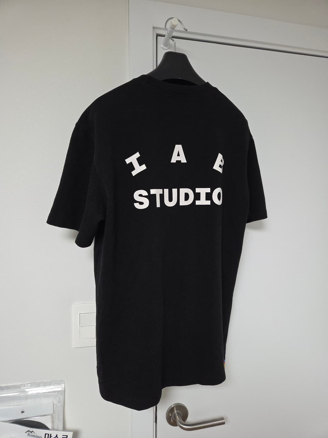 아이앱스튜디오 IAB STUDIO 10주년 반팔 블랙 L 상품이미지5