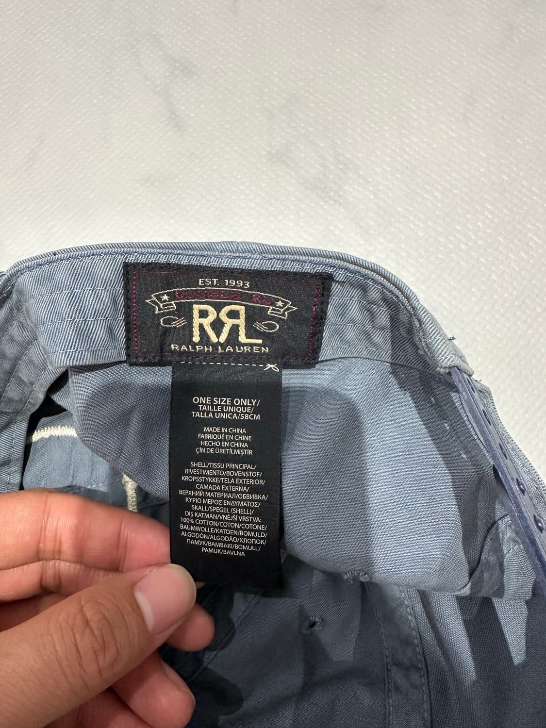 RRL 더블알엘 볼캡 상품이미지5