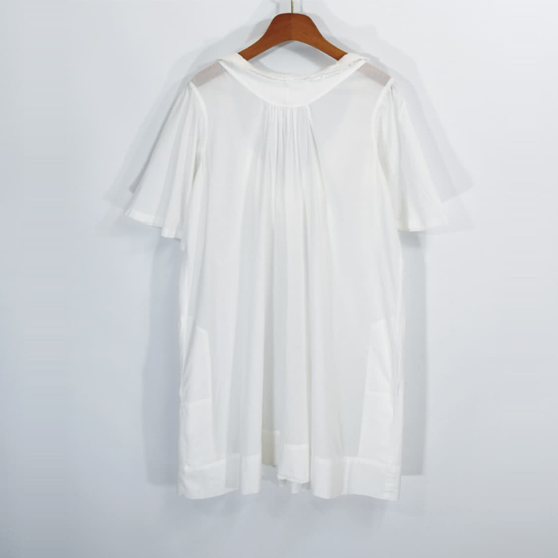 ZUCCA 레이스롱블라우스 상품이미지2