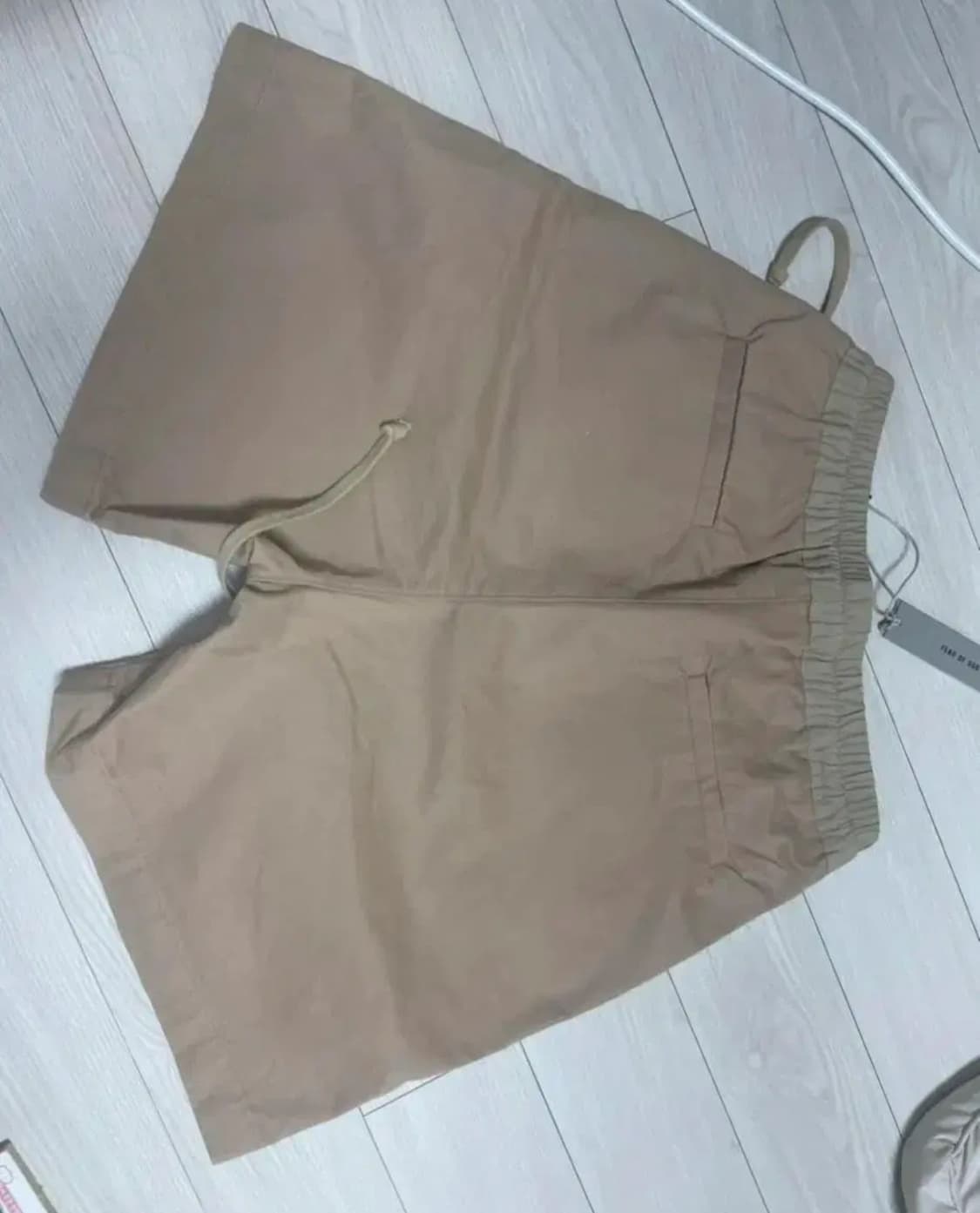 [M] 피어오브갓 베이지 트라우저 쇼츠 상품이미지2