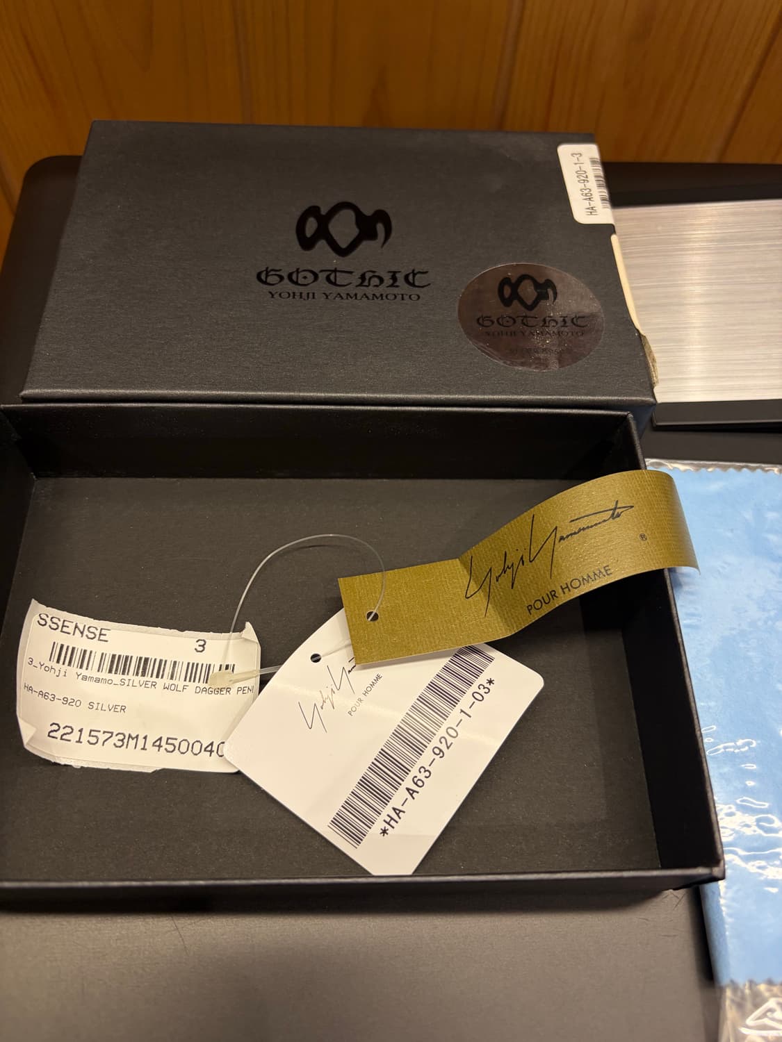 요지야마모토 울프 대거 목걸이 상품이미지6