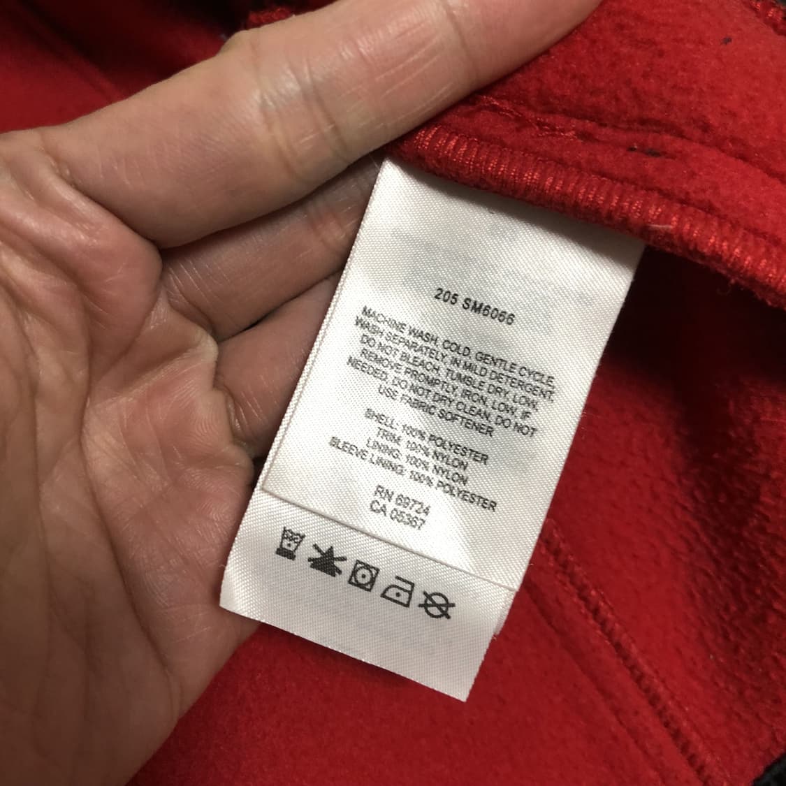 (L) 콜롬비아 Columbia 티타늄 플리스 자켓 레드 상품이미지2