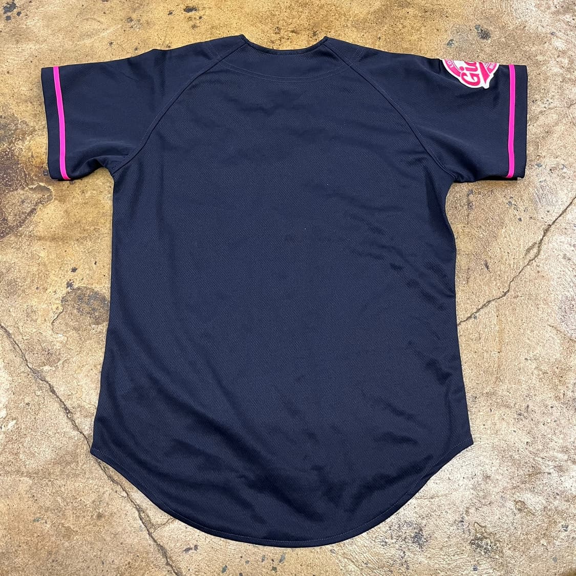 [정품/9호] 롯데자이언츠 핑크 반팔 유니폼 b10 상품이미지3