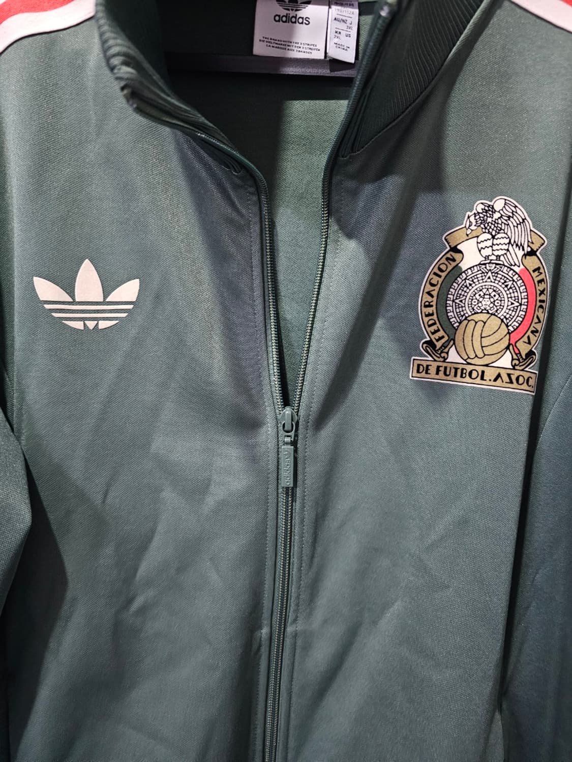 아디다스 멕시코 베켄바우어 트랙탑 져지집업 110 / 2XL 상품이미지4