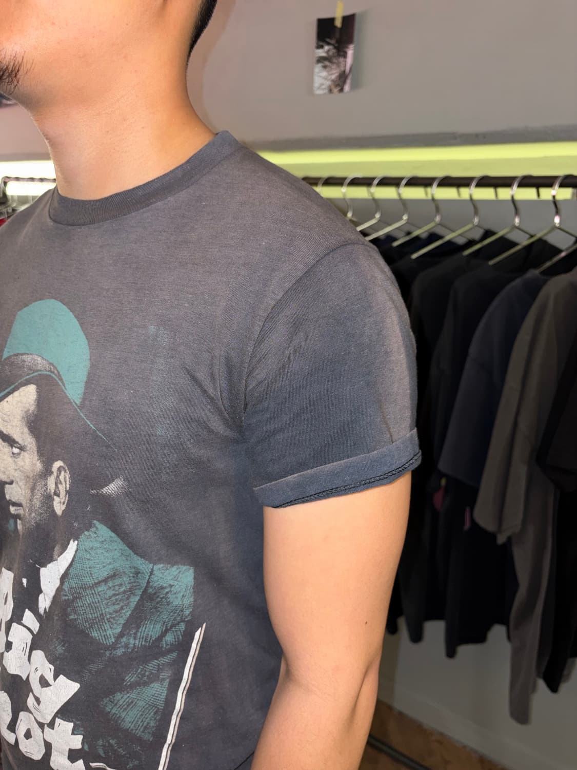 80‘s The Big Shot movie print hard T-sh 상품이미지6