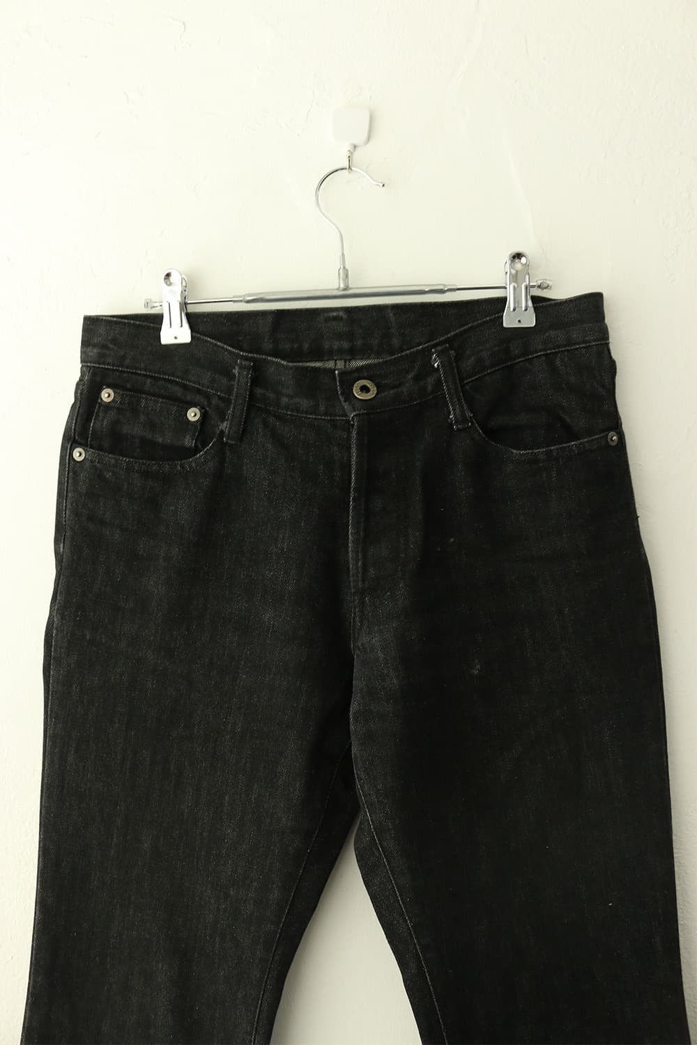 5351 Pour Les Hommes 부츠컷 블랙 진  상품이미지5