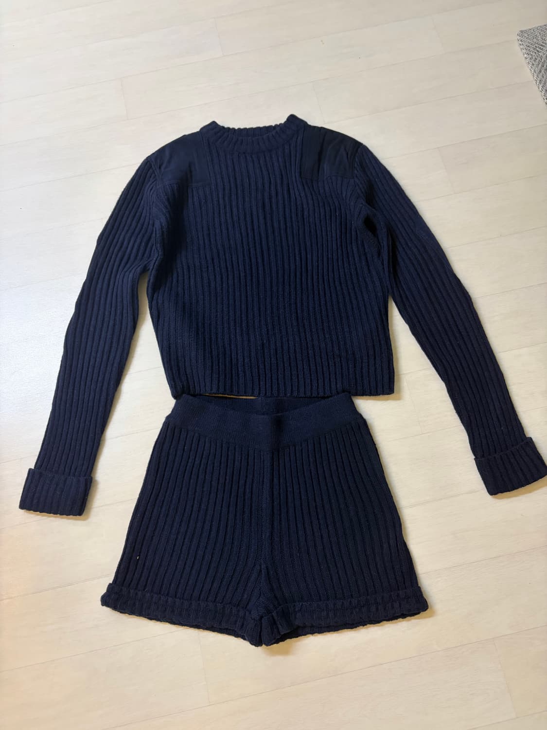 페이우 울니트 상하의 세트 44,55 정품  상품이미지4