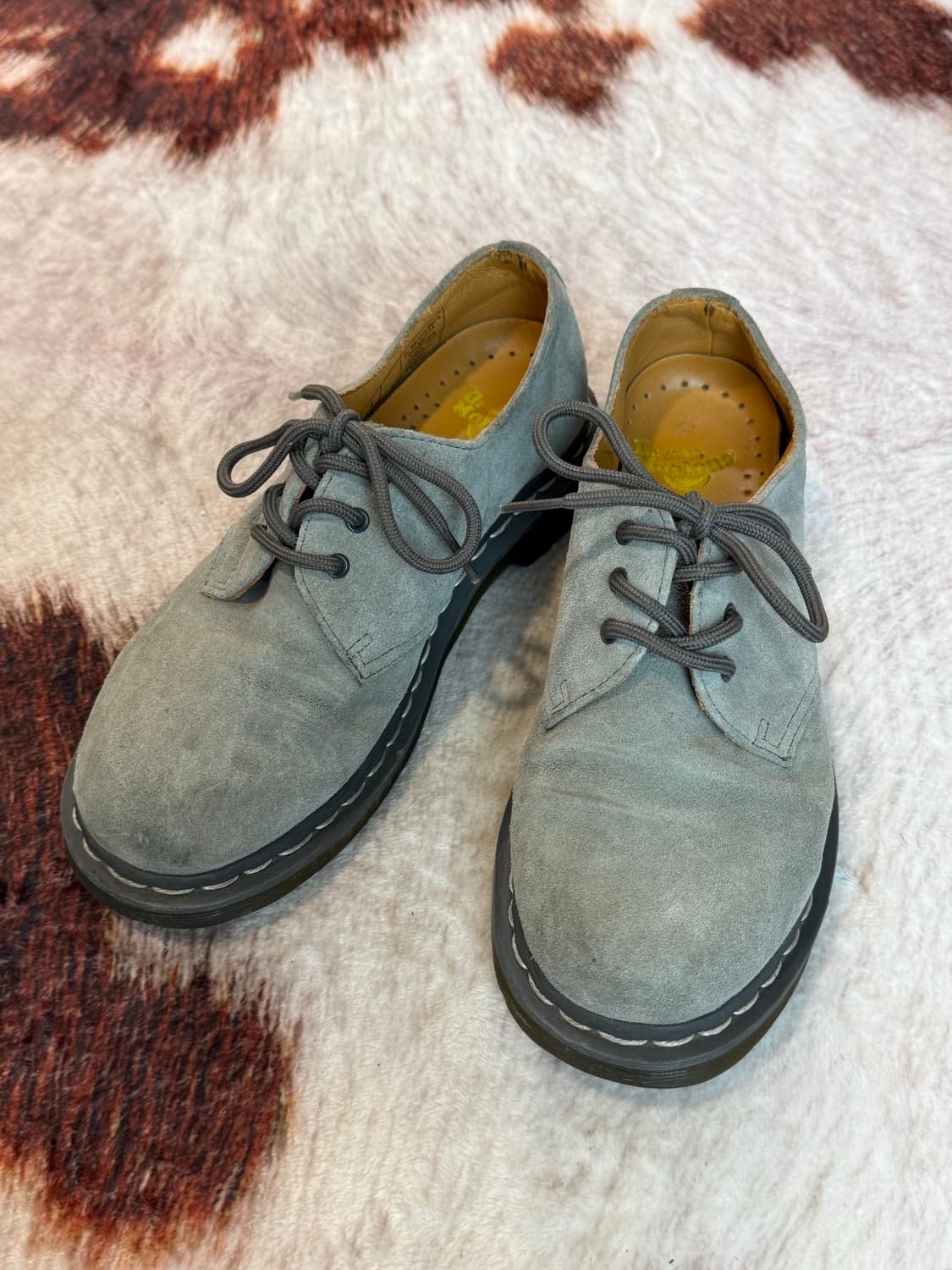 Dr. Martens 닥터마틴 1461 3홀 스웨이드그레이 37(235) 상품이미지1