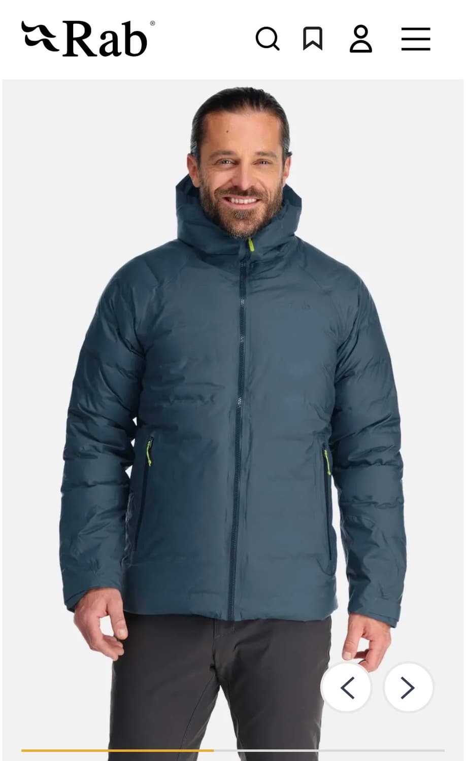 랩 rab 베일런스 자켓 Men's Valiance Waterproof 상품이미지1