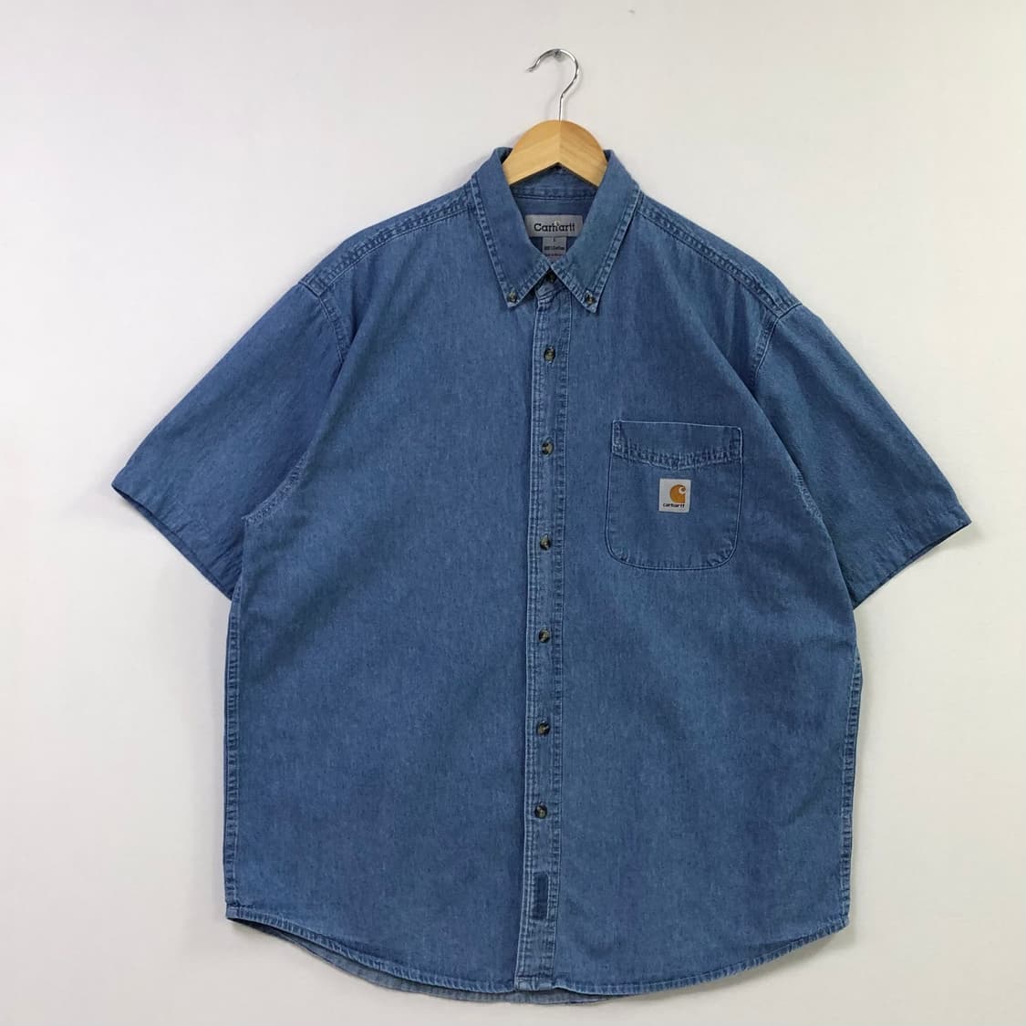 XL 칼하트 데님 셔츠 상품이미지2